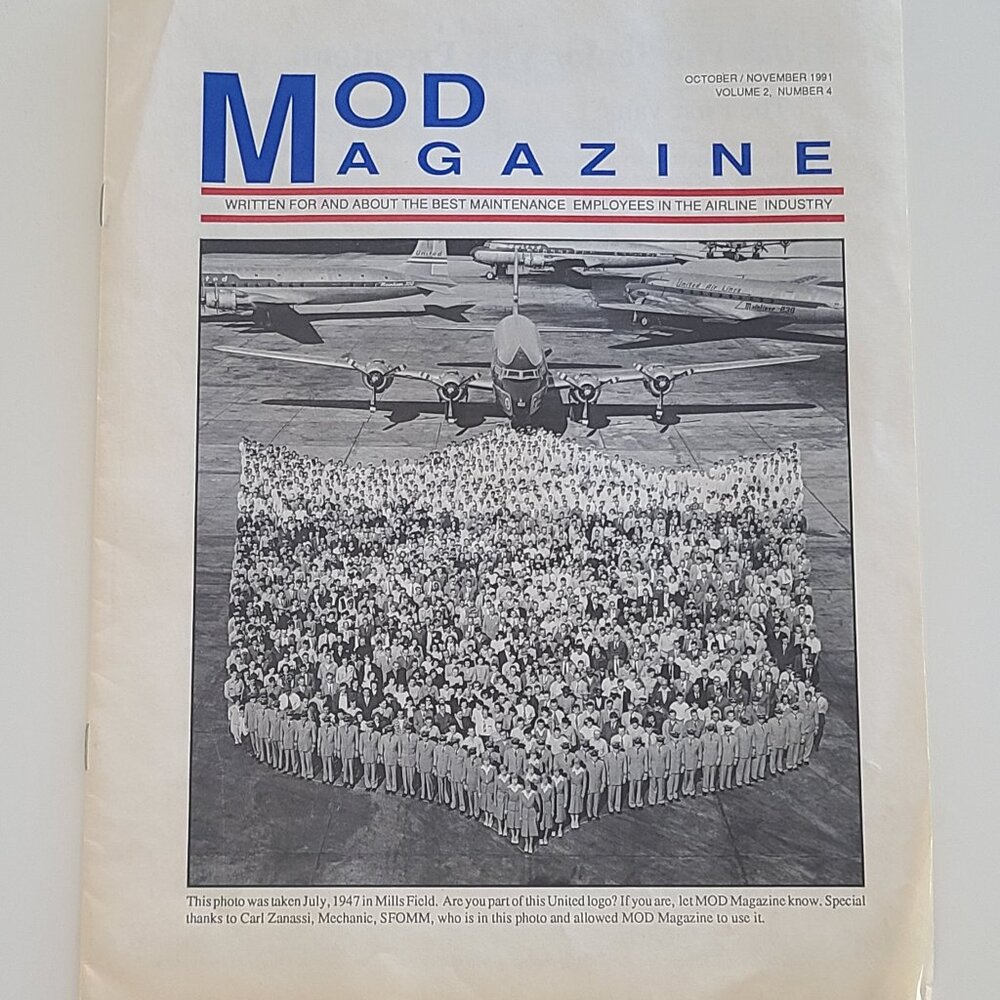 United Airlines MOD Magazine Oct Nov 1991